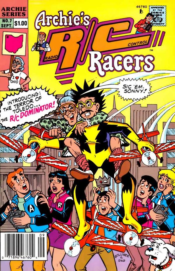 Archie's R/C Racers (1989) #7 cover
