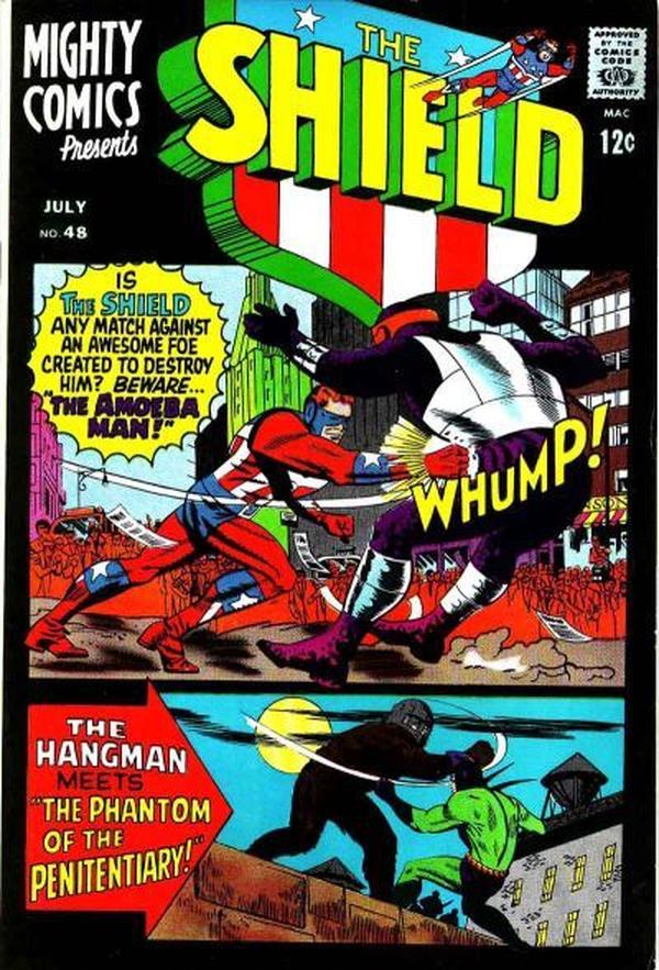 Cover of Mighty Comics #48