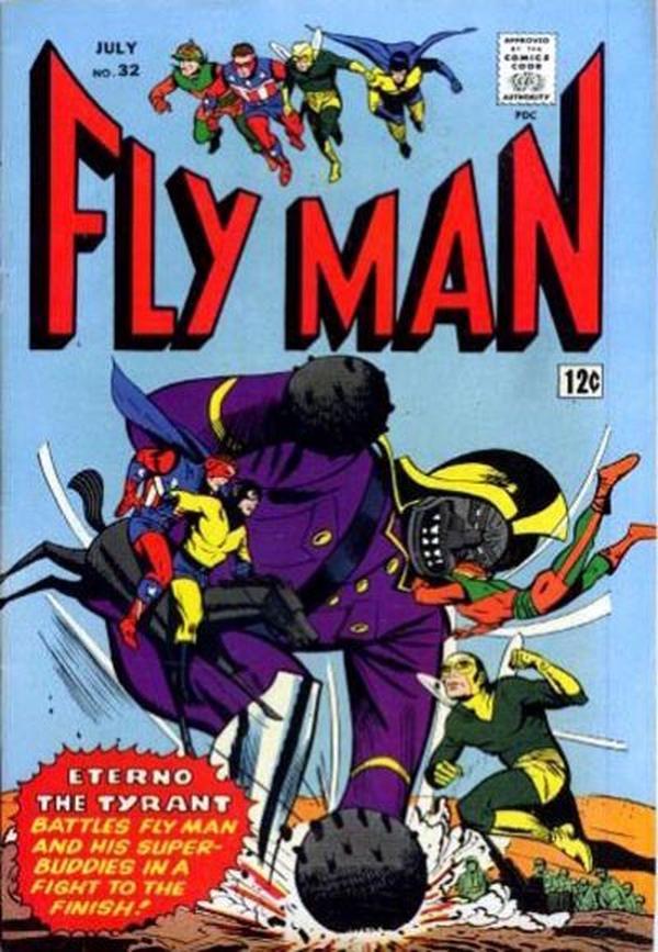 Fly Man (1965) #32 cover