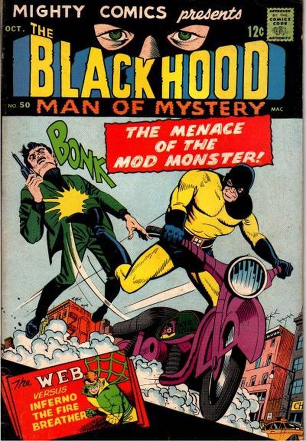 Cover of Mighty Comics #50