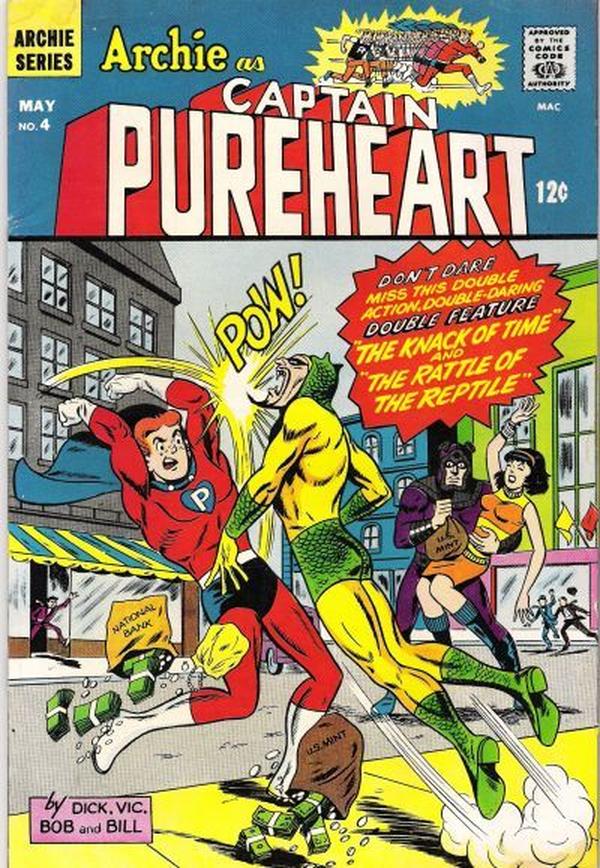 Archie as Captain Pureheart (1967) #4