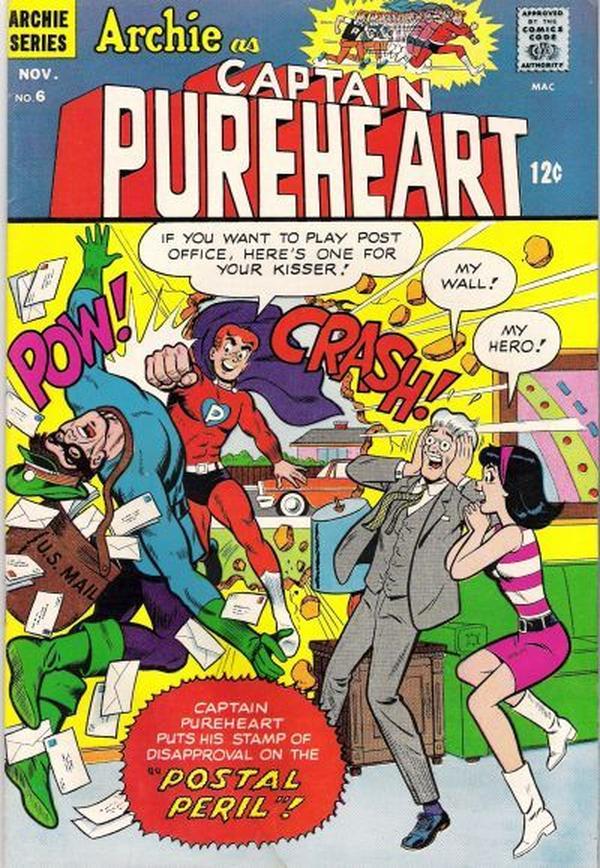 Archie as Captain Pureheart (1967) #6