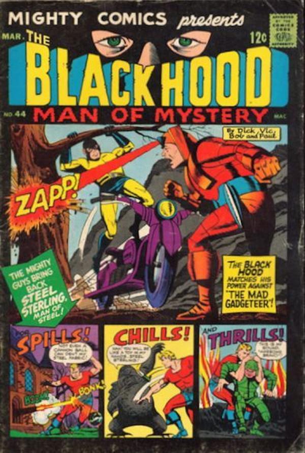 Cover of Mighty Comics #44