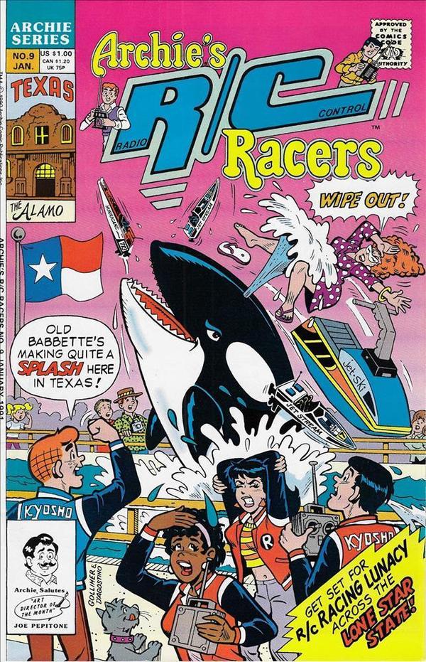 Archie's R/C Racers (1989) #9 cover