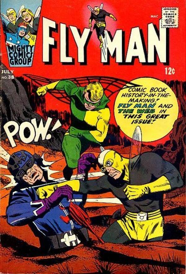 Fly Man (1965) #38 cover
