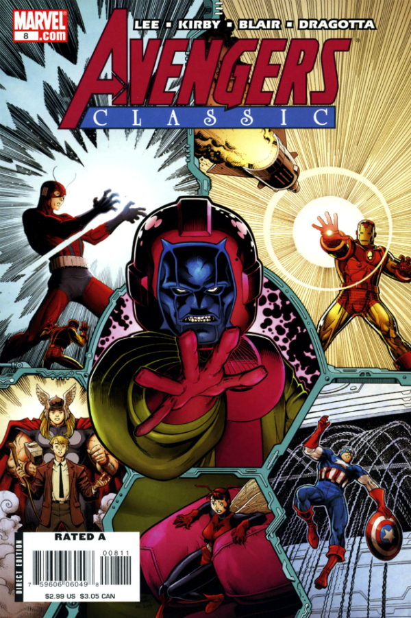 Avengers Classic (2007) #8 cover