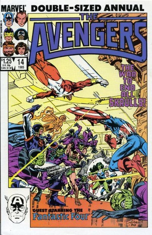 The Avengers Annual (1967) #14 cover