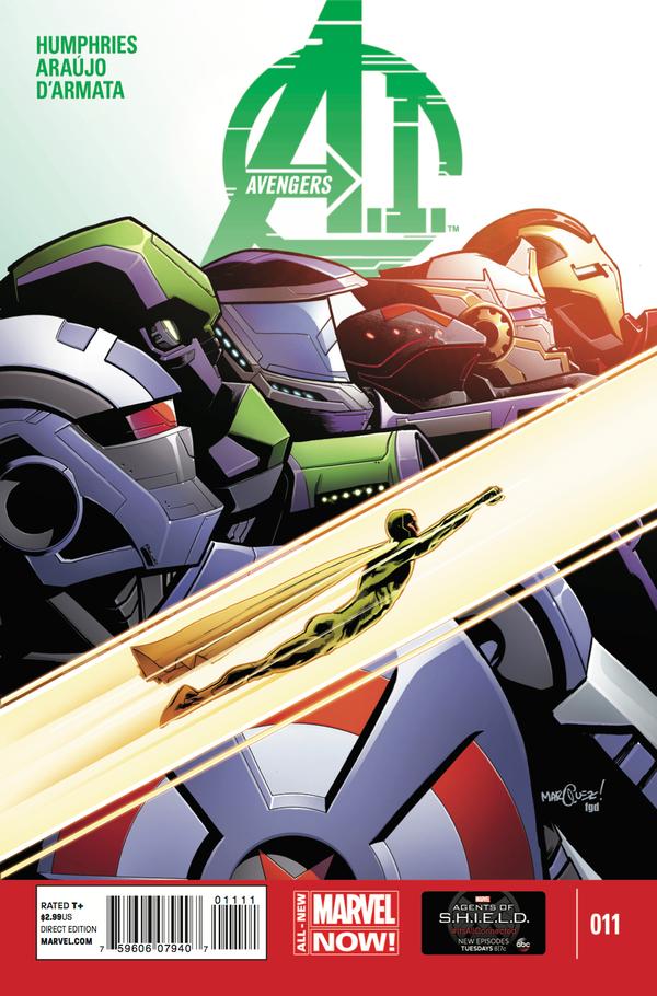 Avengers A.I. (2013) #11 cover