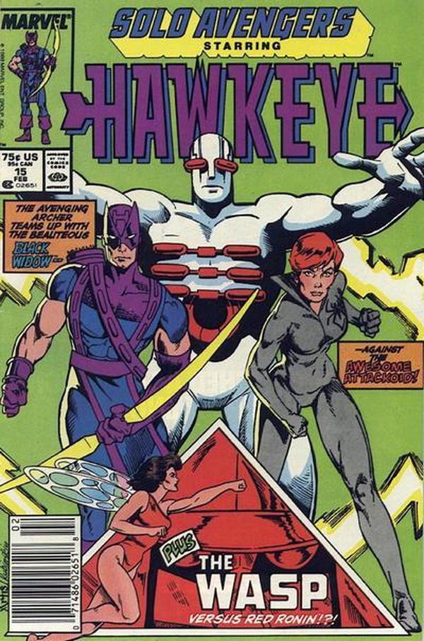 Solo Avengers #15 cover