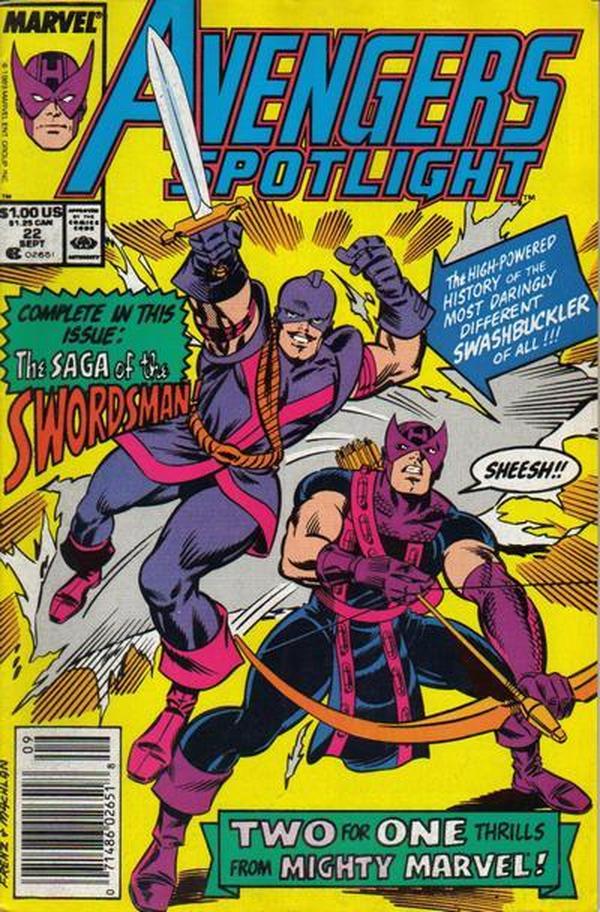 Avengers Spotlight (1989) #22