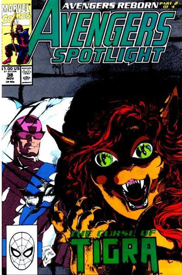 Avengers Spotlight (1989) #38 cover