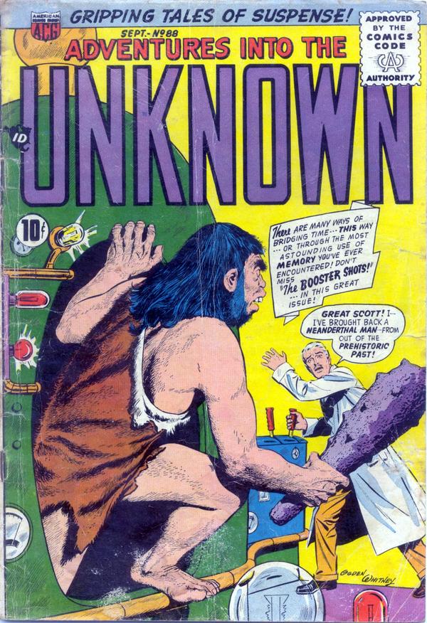 Cover of Adventures into the Unknown #88