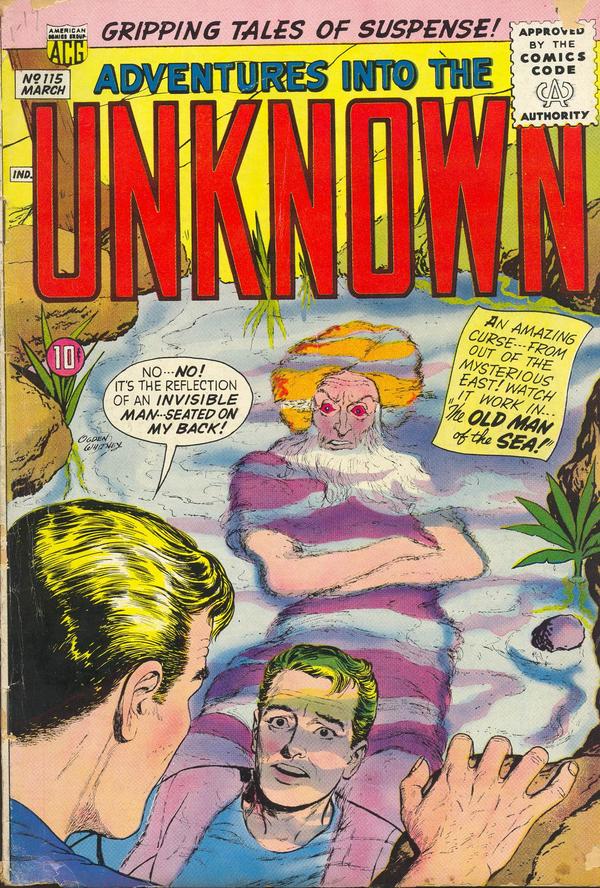 Cover of Adventures into the Unknown #115