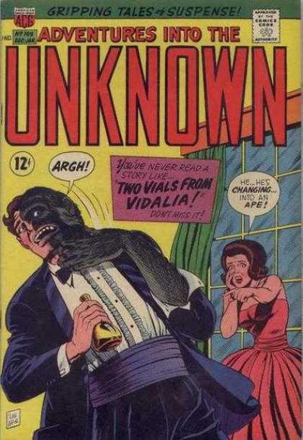 Cover of Adventures into the Unknown #169