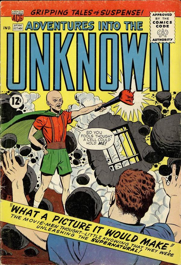 Cover of Adventures into the Unknown #144