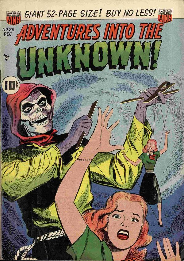 Cover of Adventures into the Unknown #26
