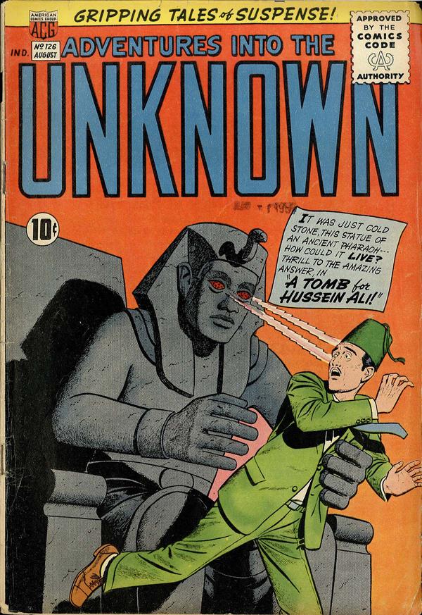 Cover of Adventures into the Unknown #126