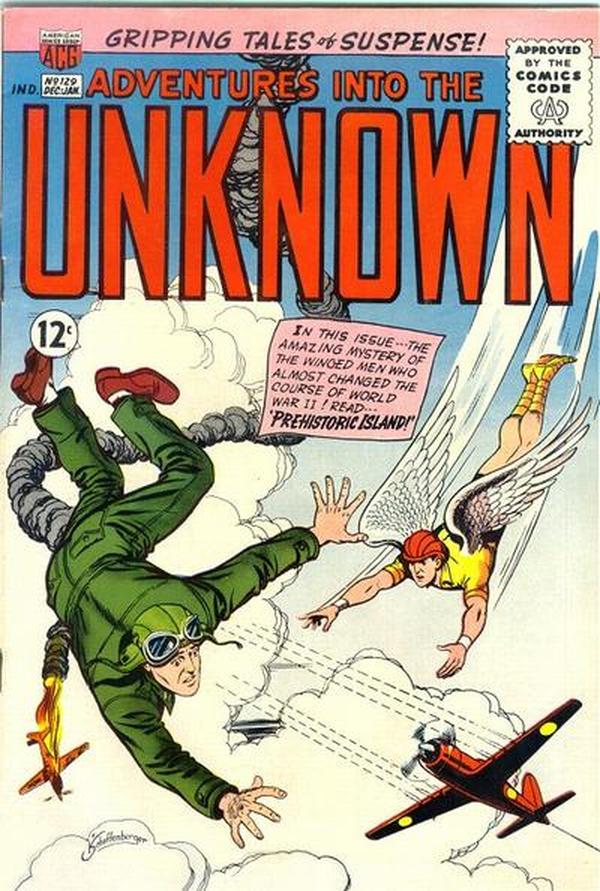 Cover of Adventures into the Unknown #129