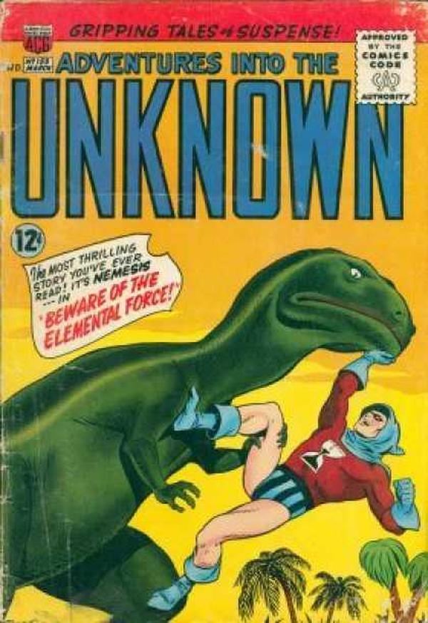 Cover of Adventures into the Unknown #155