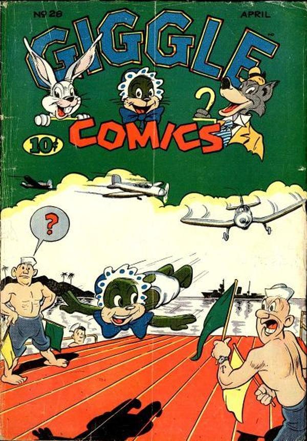 Cover of Giggle Comics #28