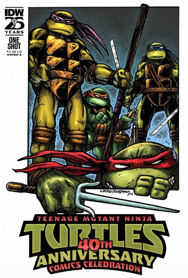 Teenage Mutant Ninja Turtles 40th Anniversary Comics Celebration
