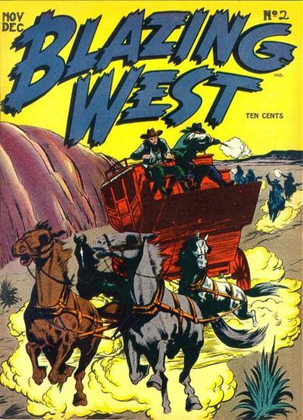 Cover of Blazing West #2