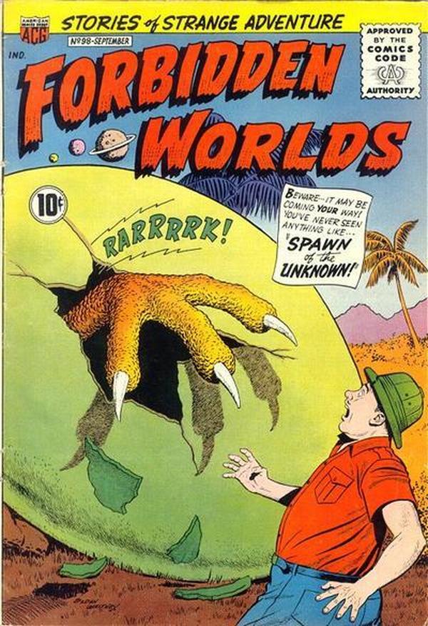 Cover of Forbidden Worlds #98