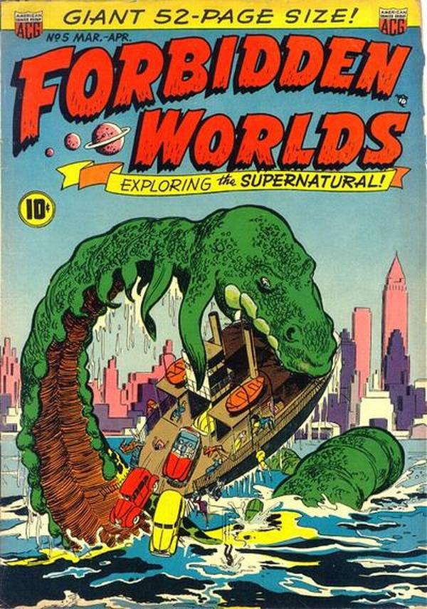 Cover of Forbidden Worlds #5