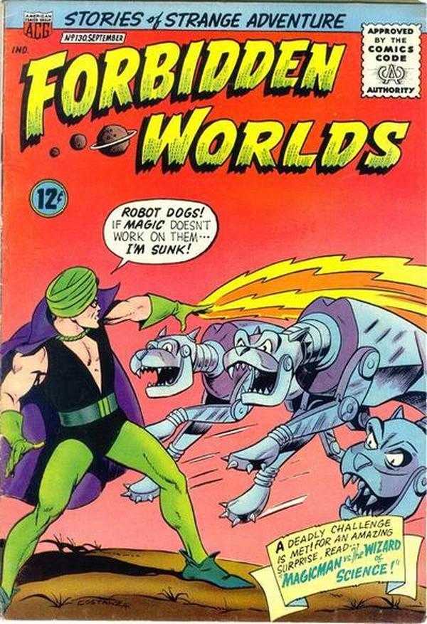 Cover of Forbidden Worlds #130