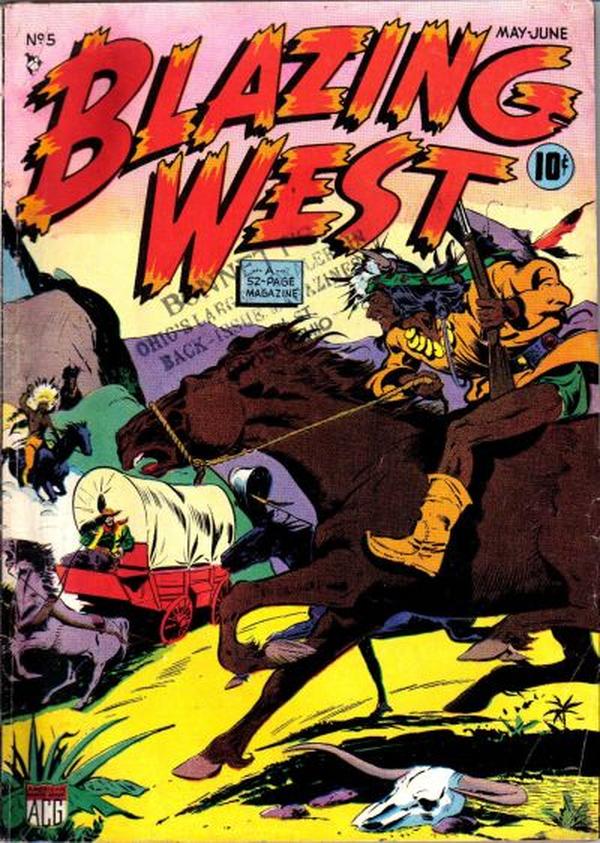 Cover of Blazing West #5