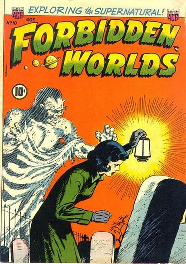 Cover of Forbidden Worlds #10