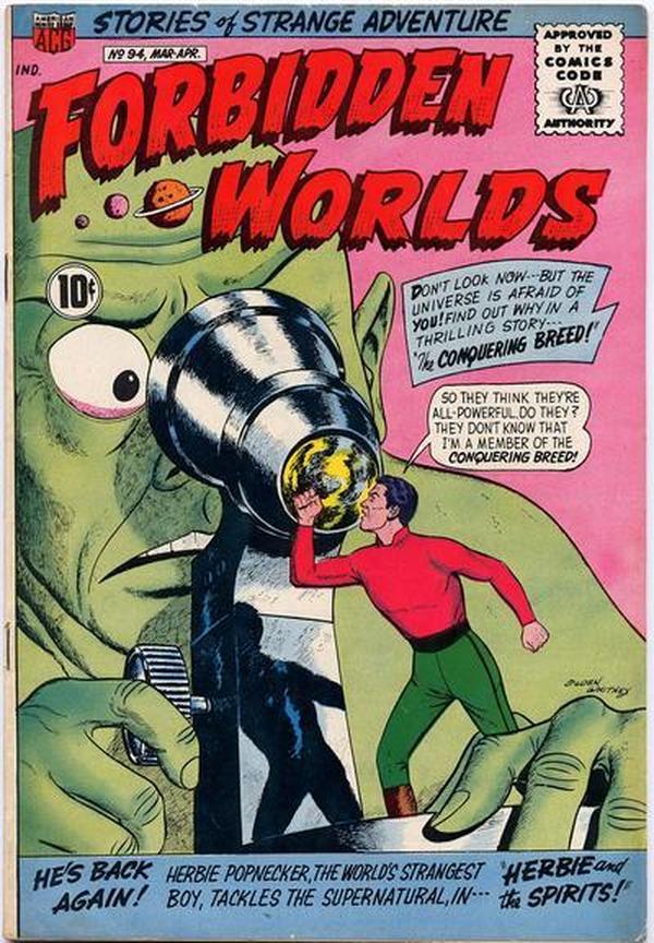 Cover of Forbidden Worlds #94