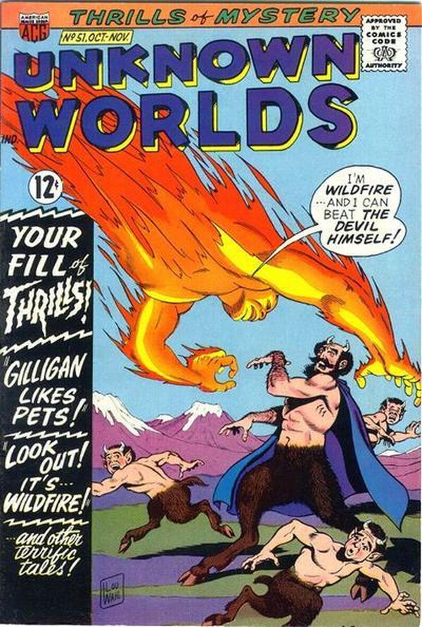 Cover of Unknown Worlds #51