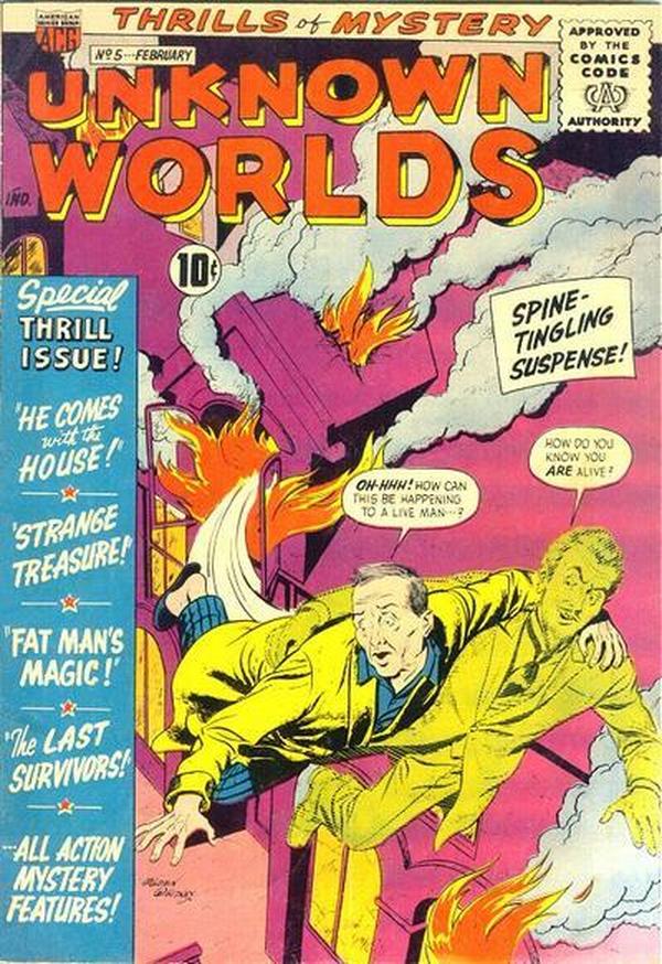 Cover of Unknown Worlds #5