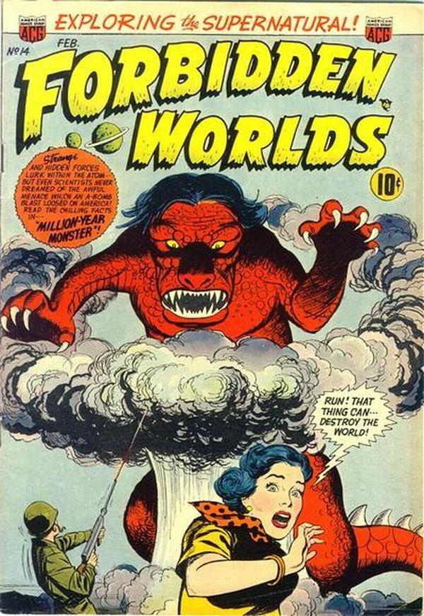 Cover of Forbidden Worlds #14