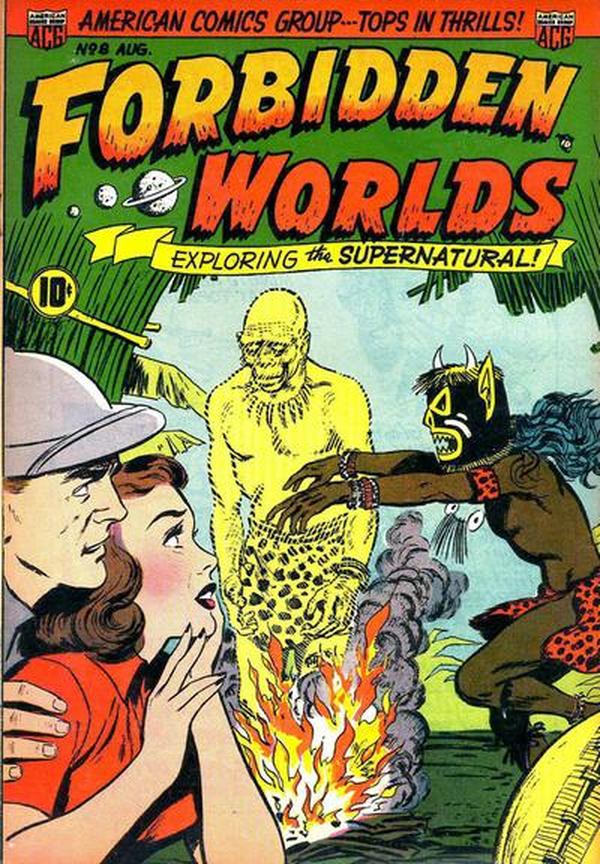 Cover of Forbidden Worlds #8
