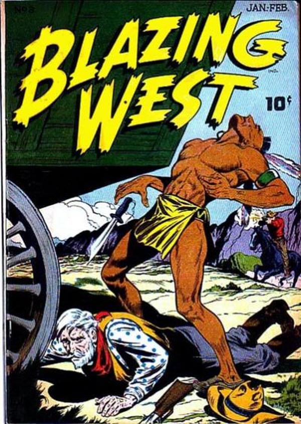 Cover of Blazing West #3