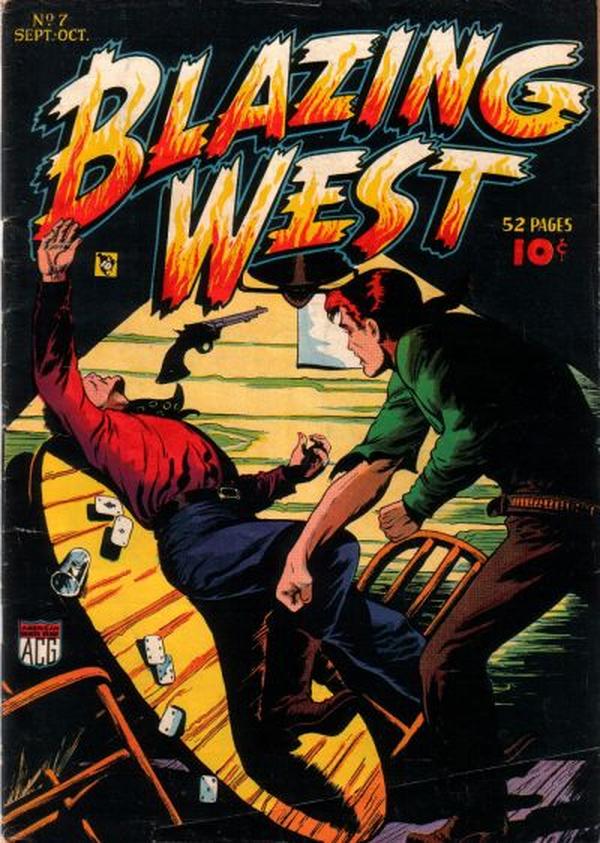 Cover of Blazing West #7