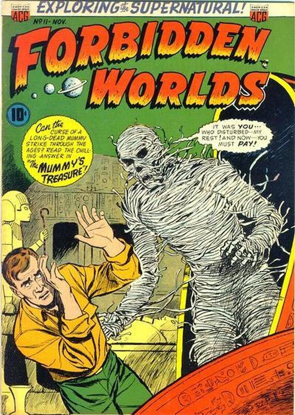 Cover of Forbidden Worlds #11