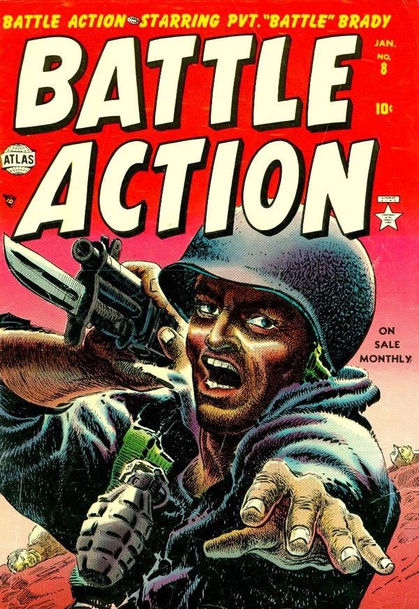 Battle Action #8 cover