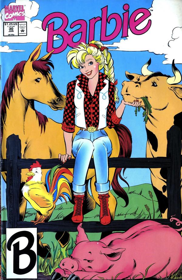Barbie (1991) #30 cover