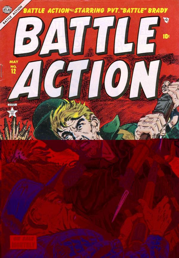 Battle Action #12 cover