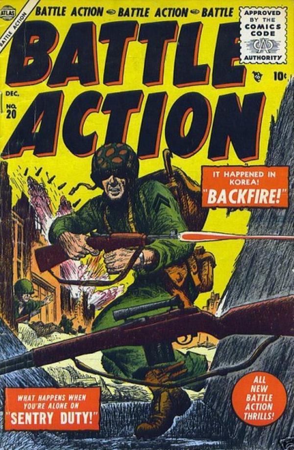 Battle Action #20 cover