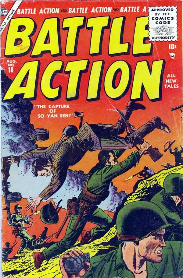 Battle Action #18 cover