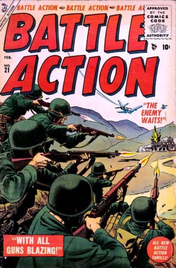 Battle Action #21 cover