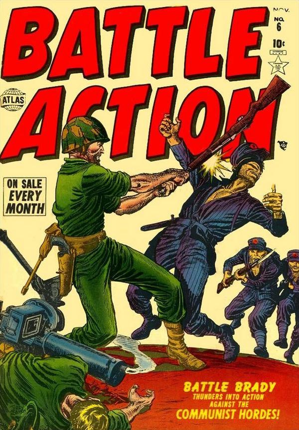 Battle Action #6 cover