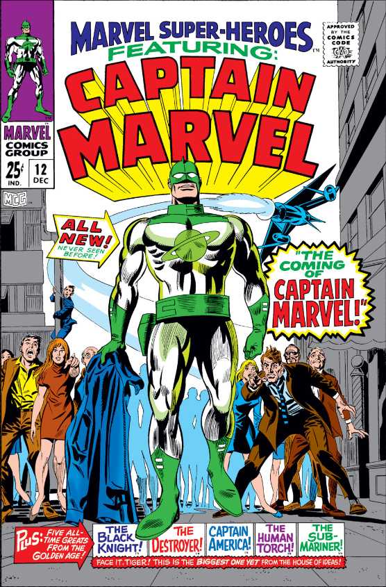 Cover of Marvel Super-Heroes #12