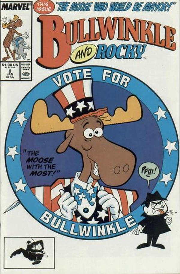Bullwinkle and Rocky (1987) #8 cover