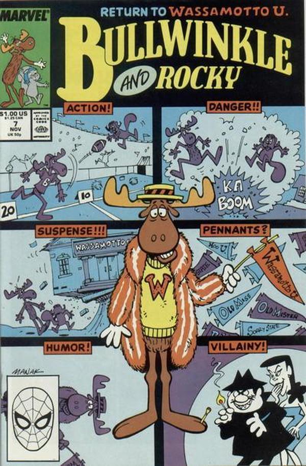 Bullwinkle and Rocky (1987) #7 cover