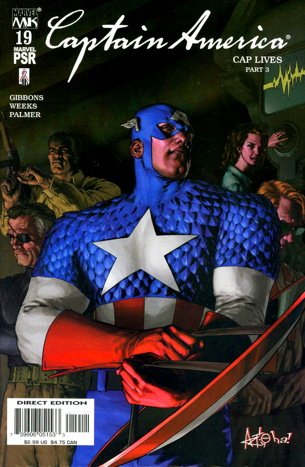 Captain America (2002) #19 cover